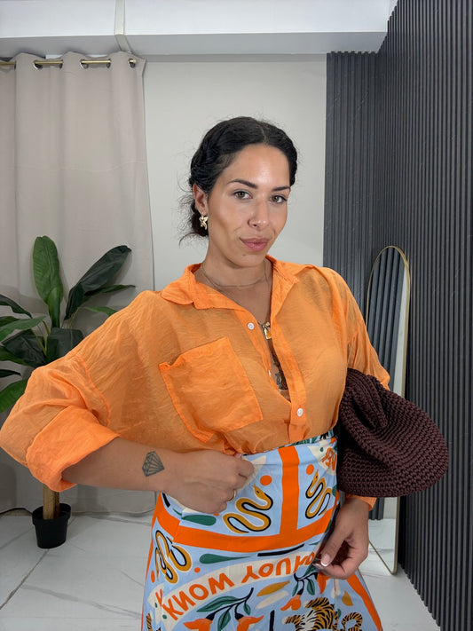Camicia  arancione