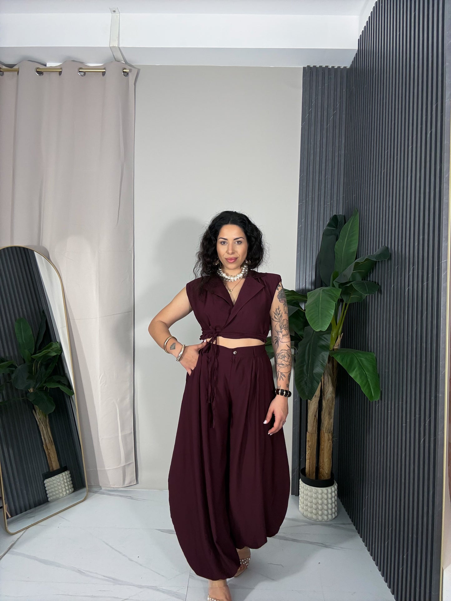 Coordinato COLETTE bordeaux