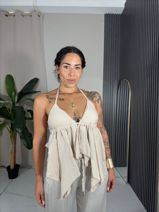 Top Chiara beige