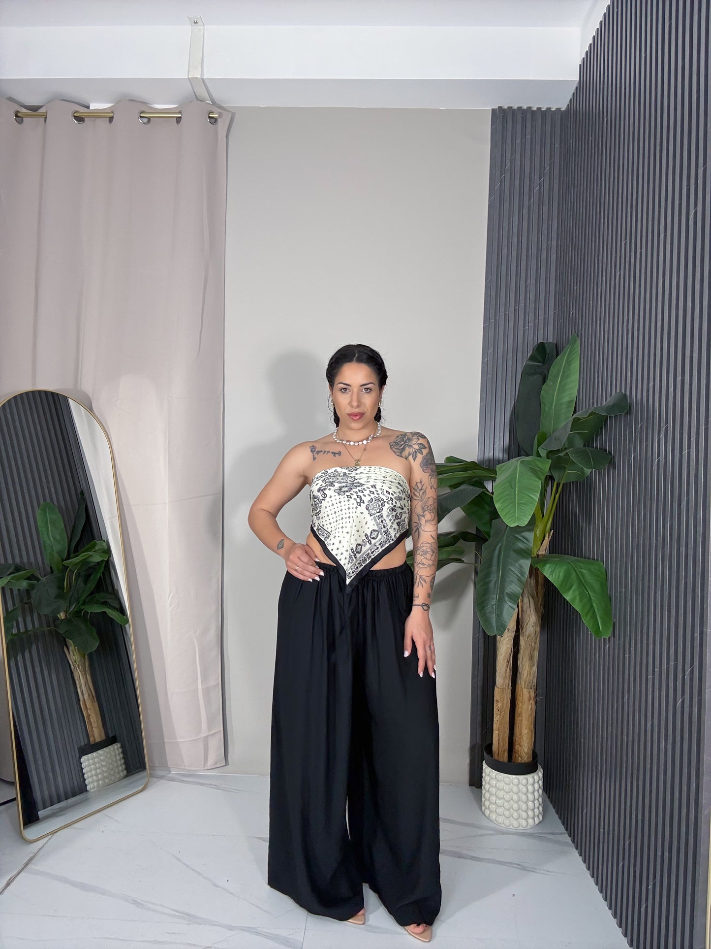 Pantalone Maya nero