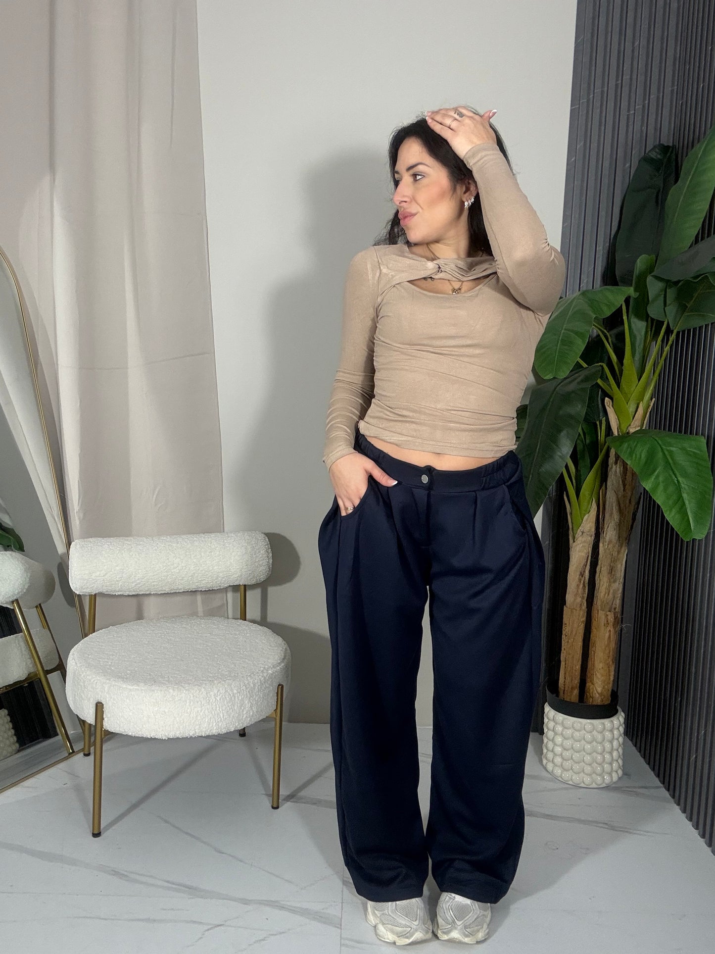 Pantalone tuta Balloon Blue