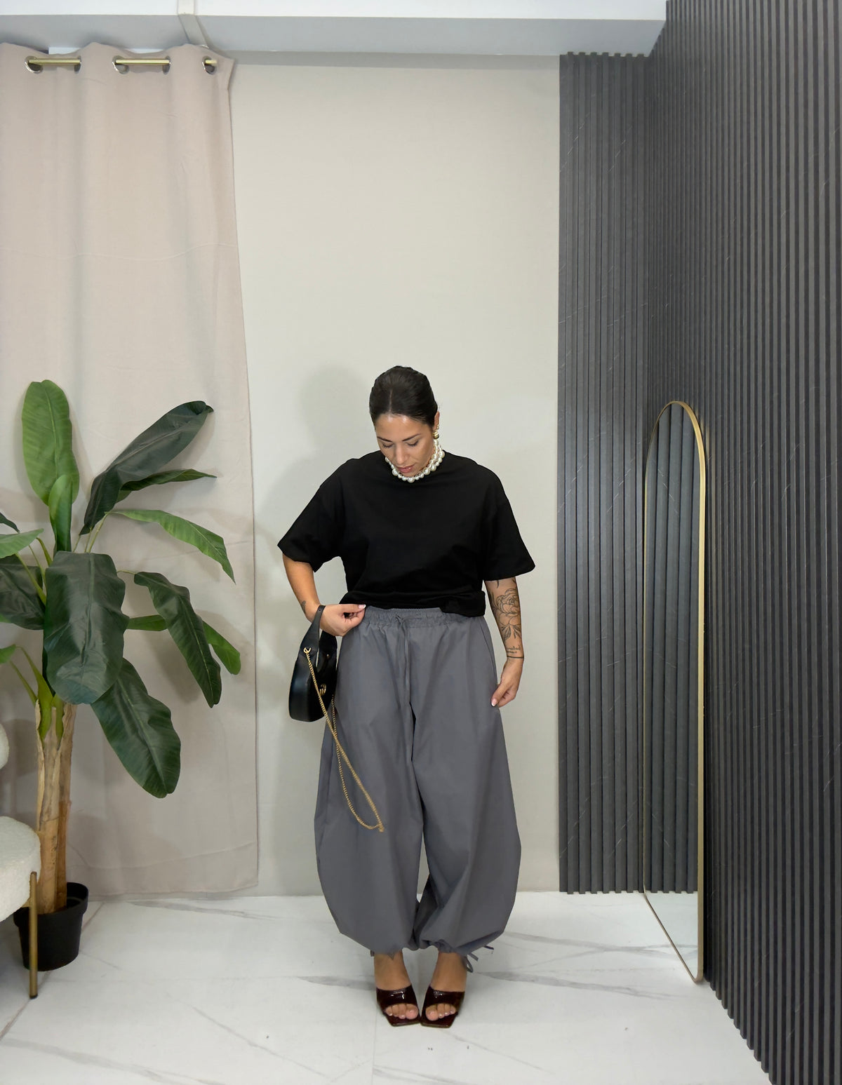Pantalone Urban  grigio