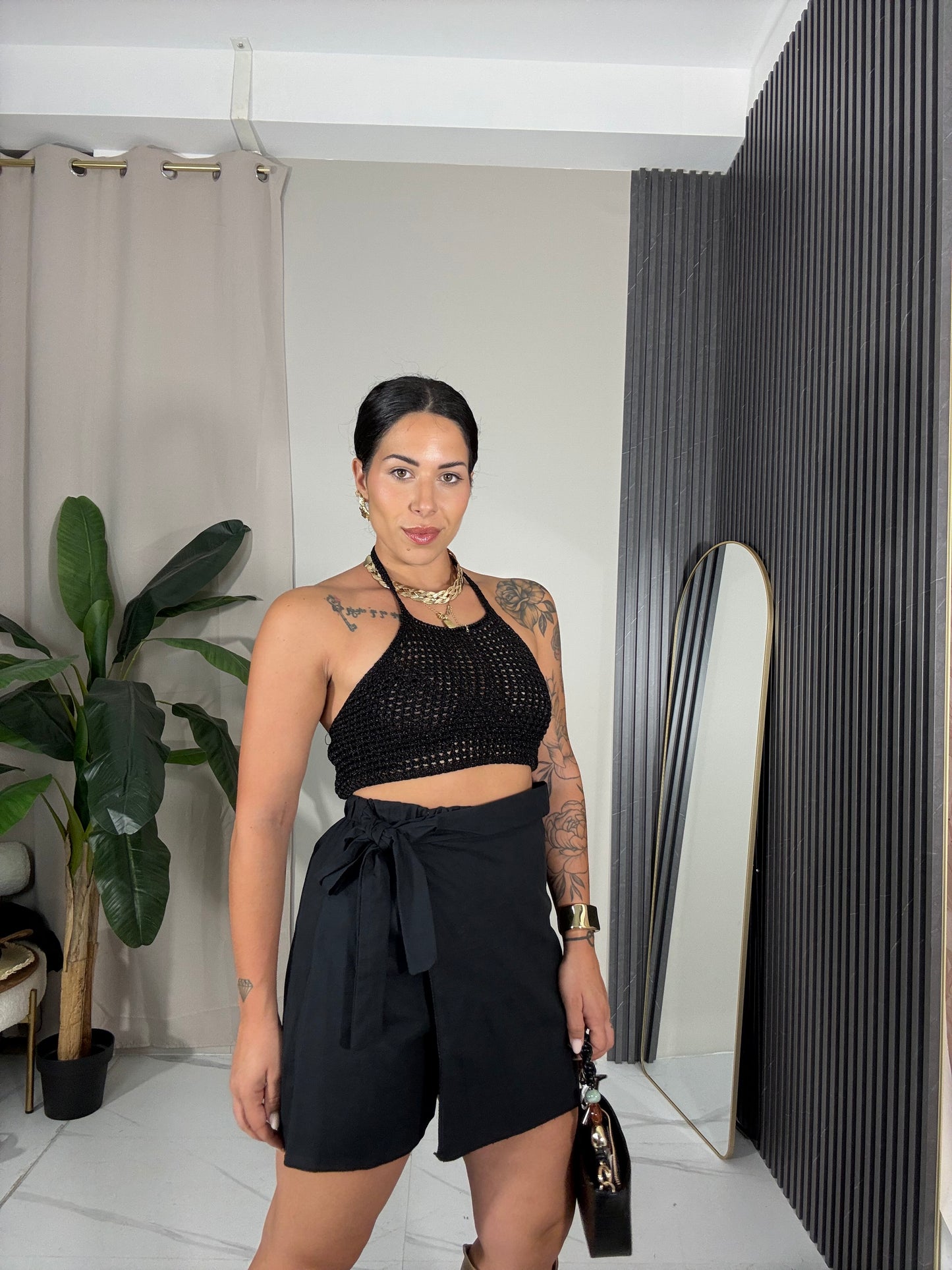 Pantaloncino Samira nero