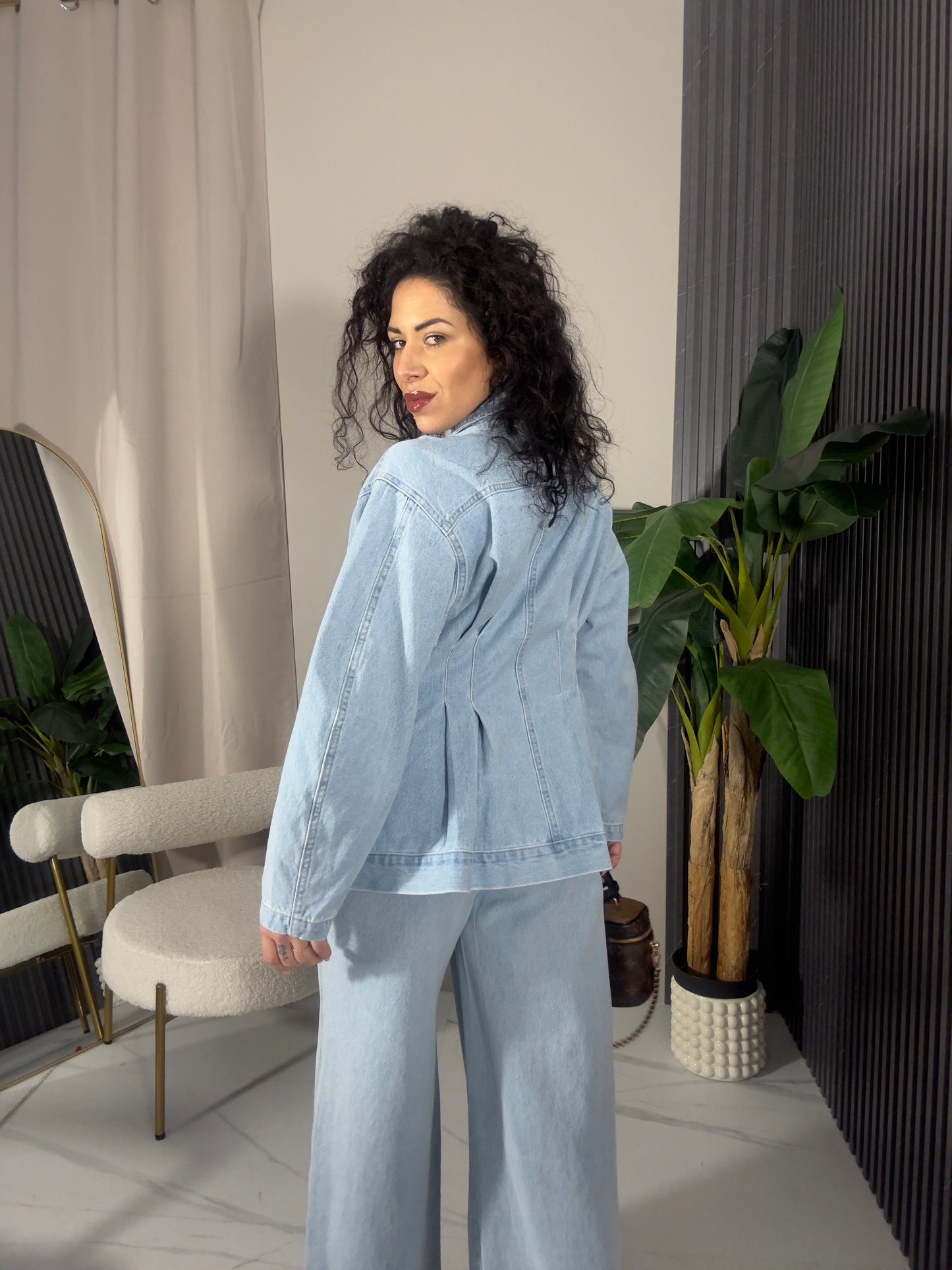 Giacca soft Fit in jeans