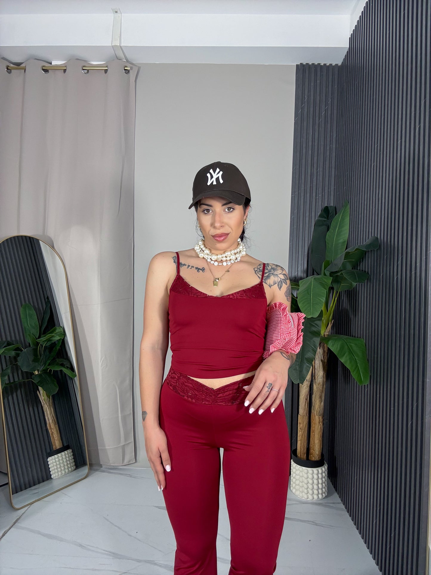 Coordinato Petra rosso