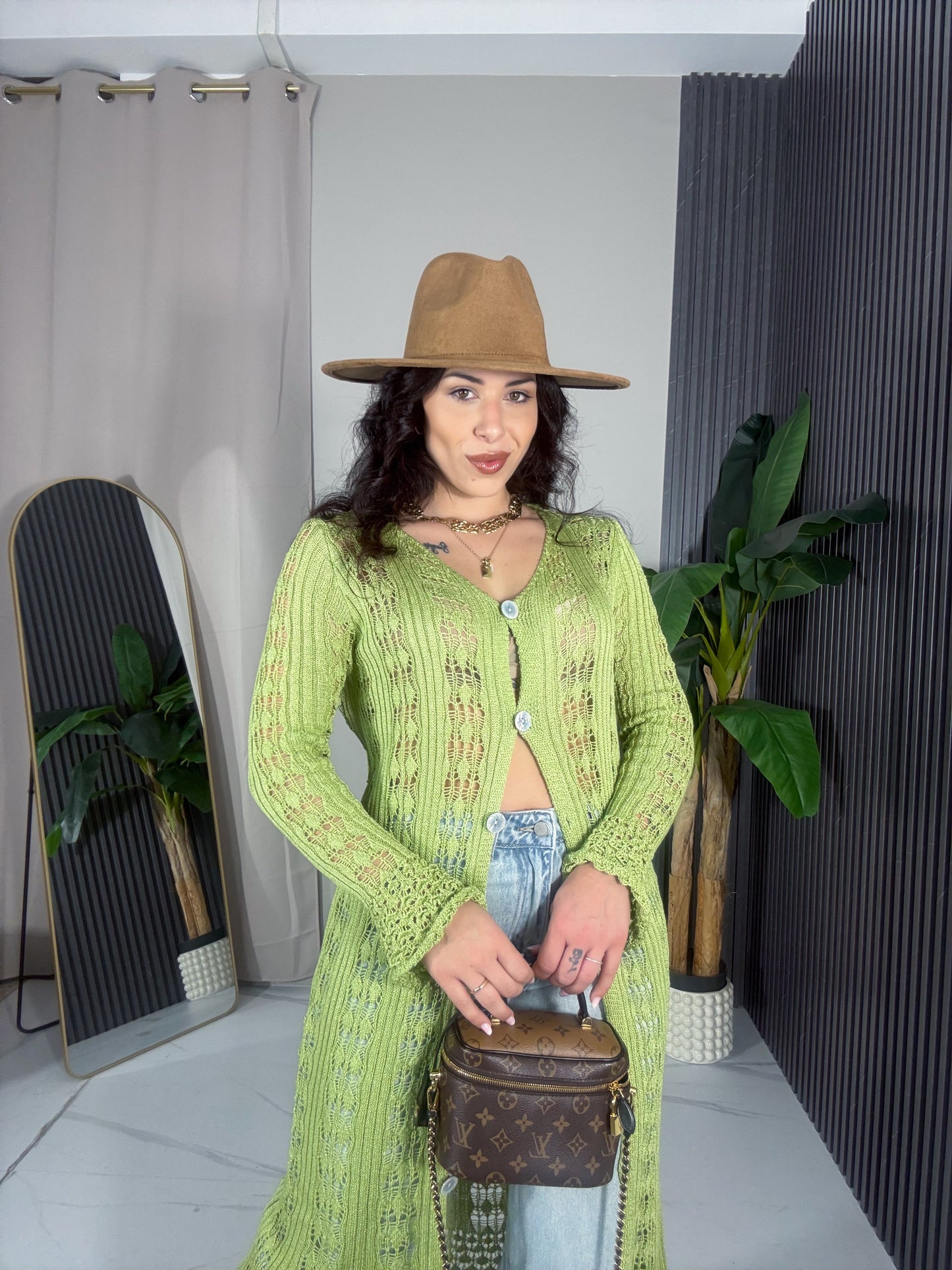 Cardigan Dakota verde