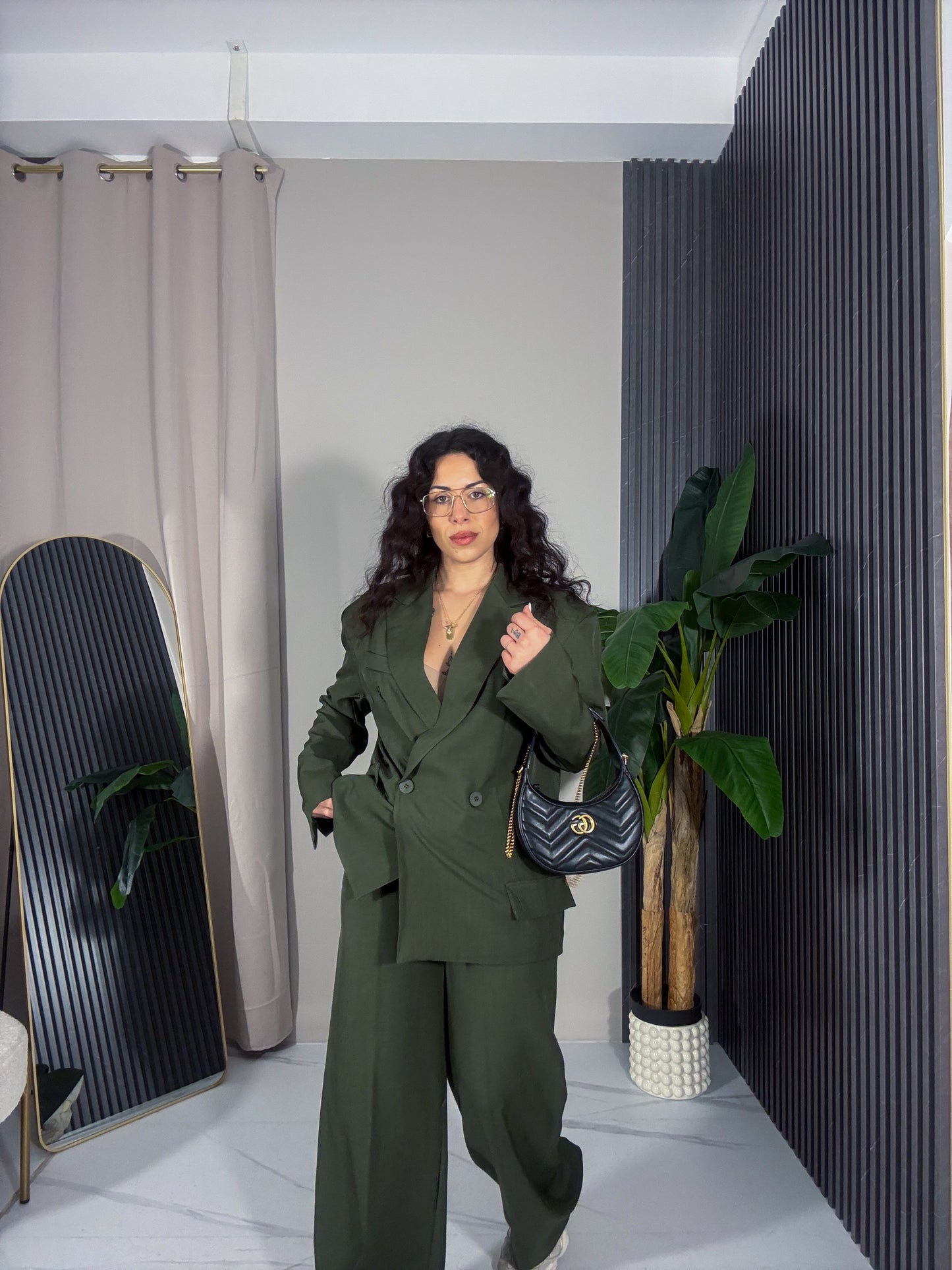 Tailleur Amanda verde