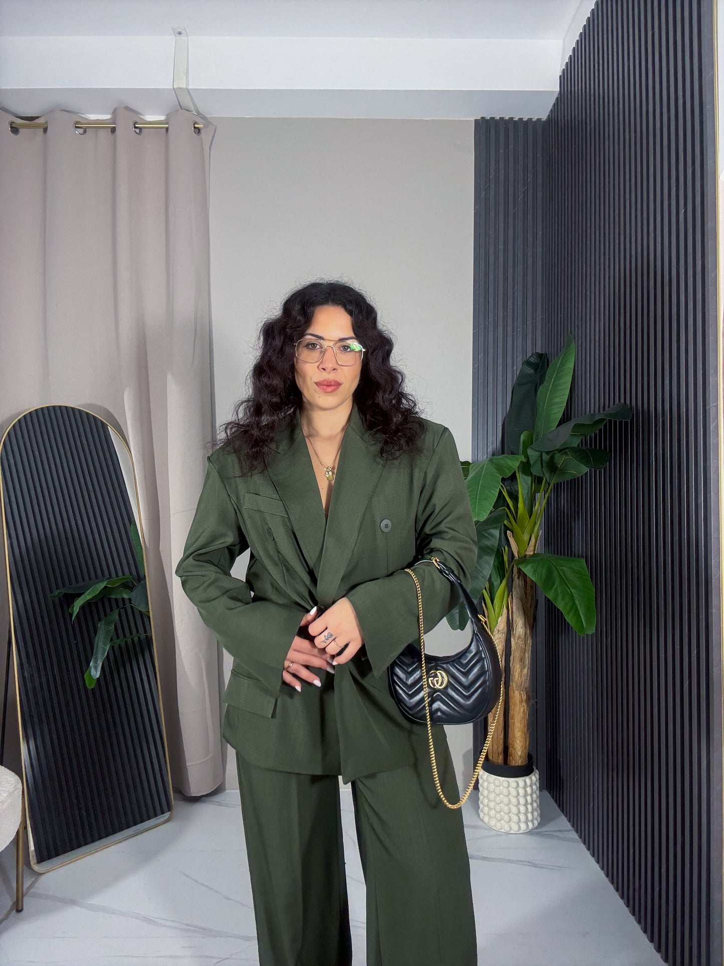 Tailleur Amanda verde