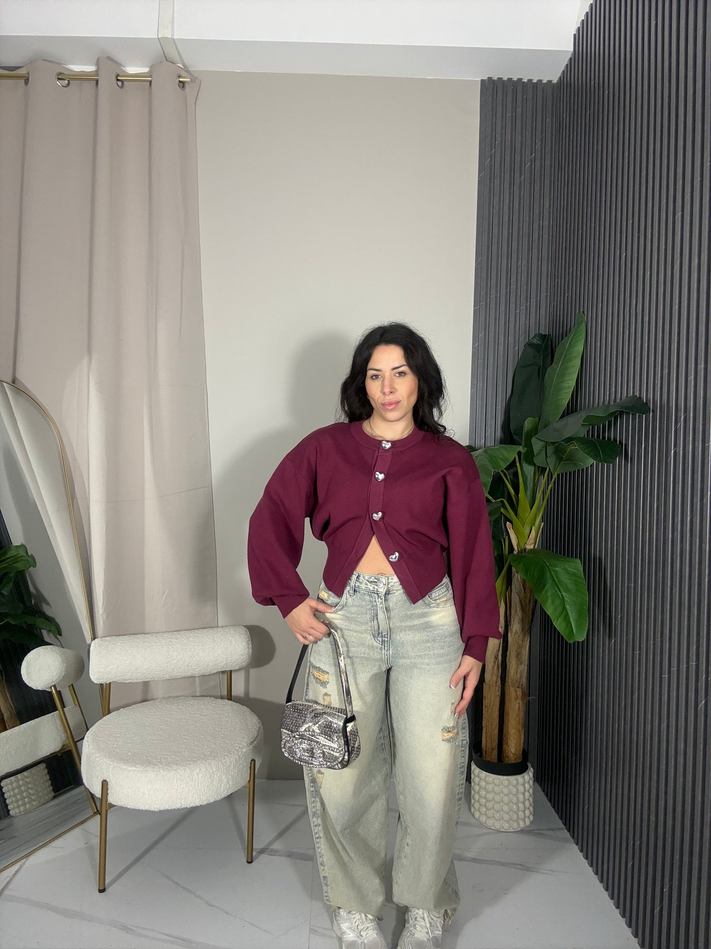 Jeans balloon strappi