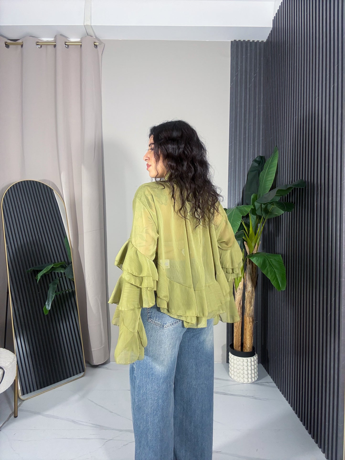 Camicia Romina verde