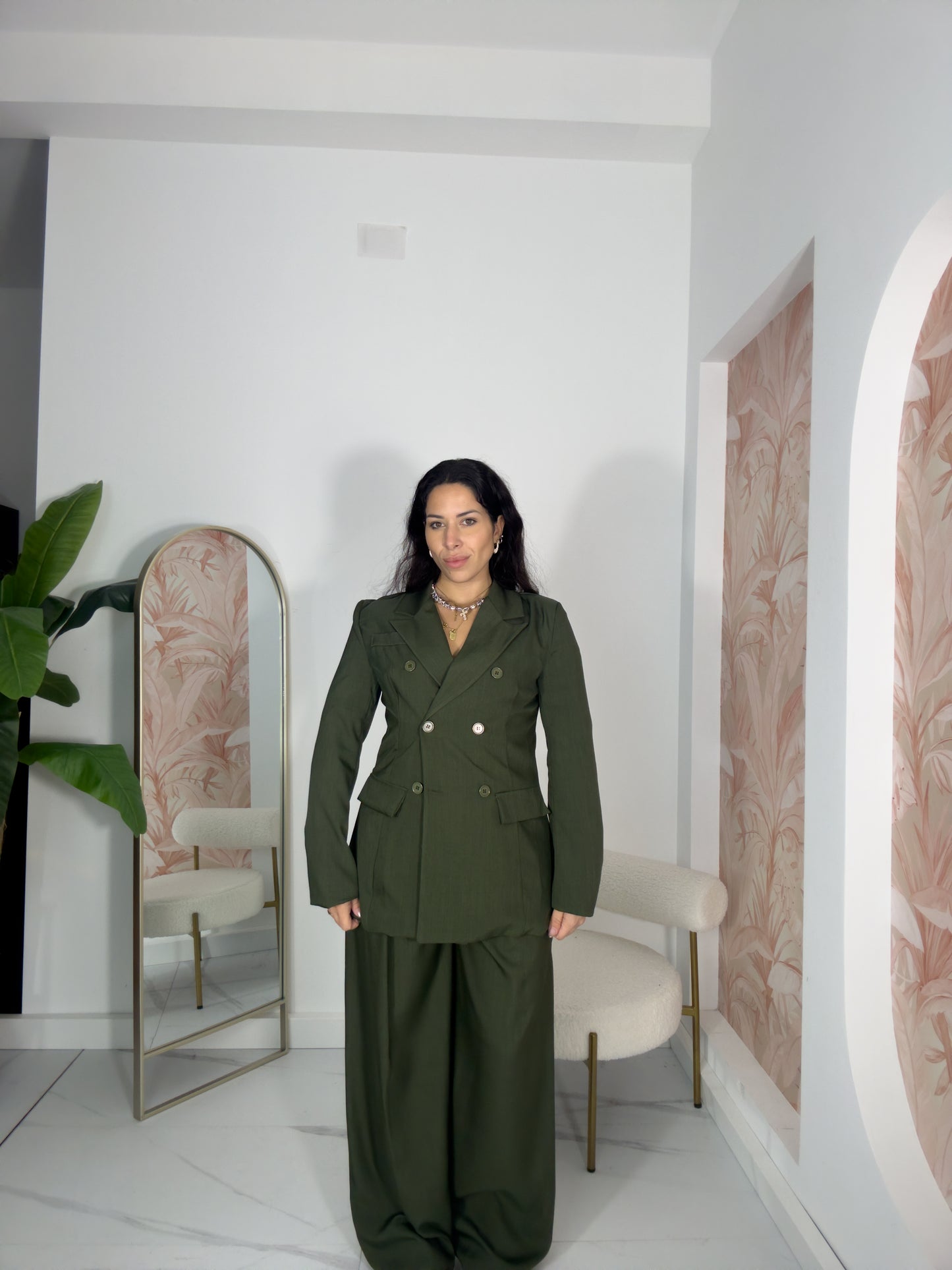 Tailleur doppiopetto Verde