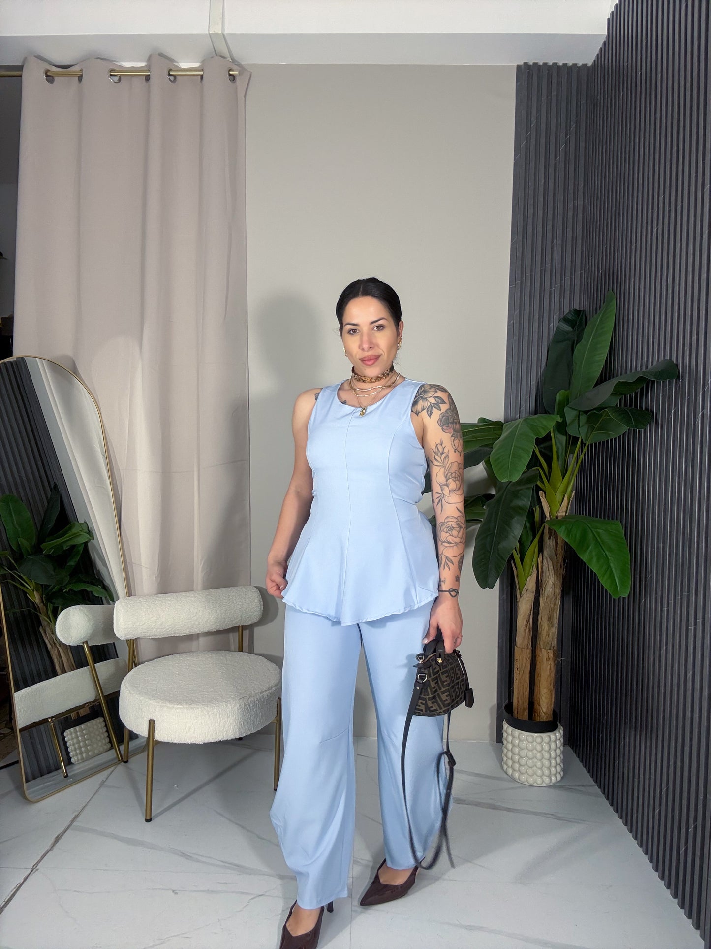 Completo Noelle celeste