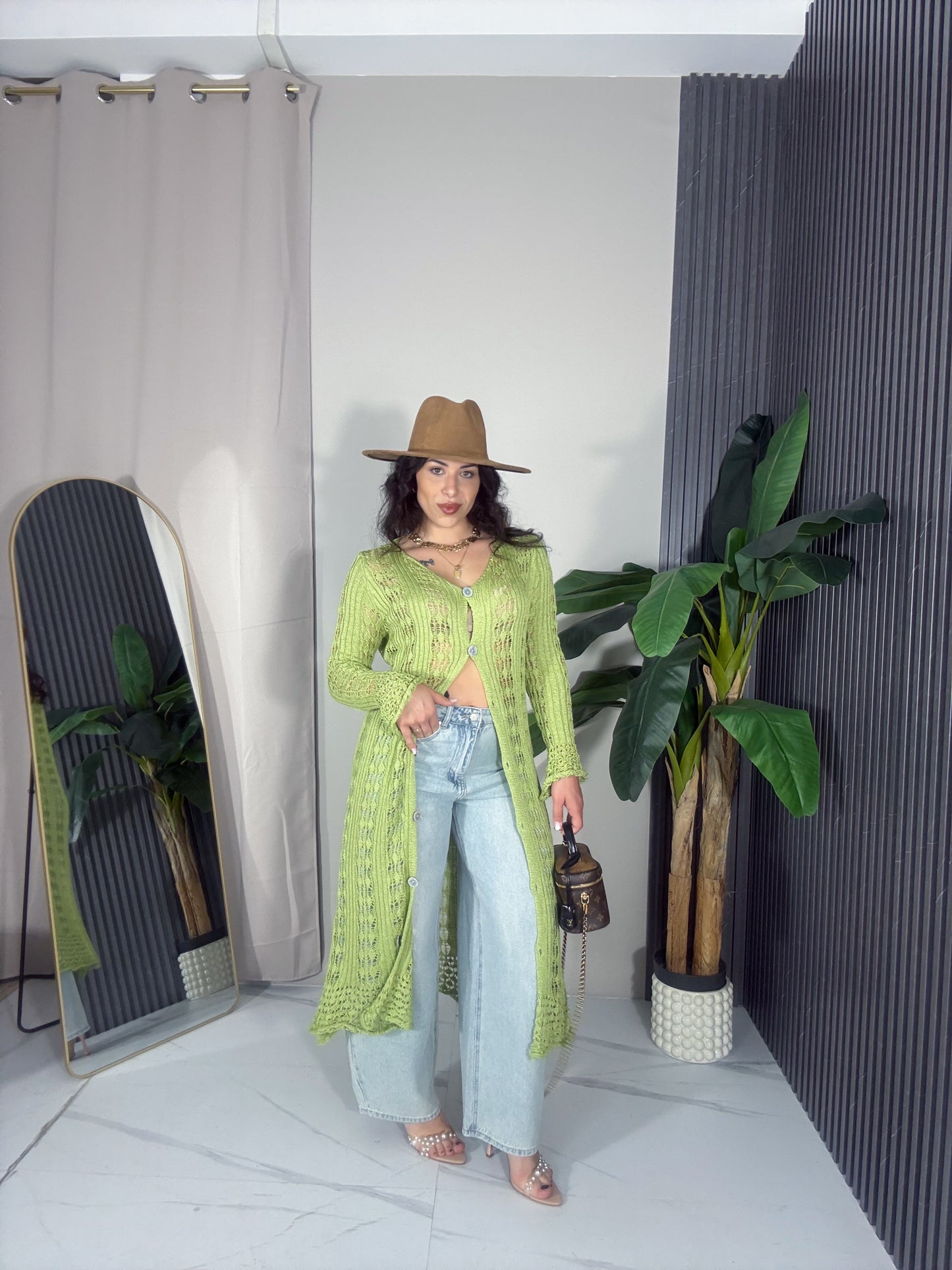 Cardigan Dakota verde