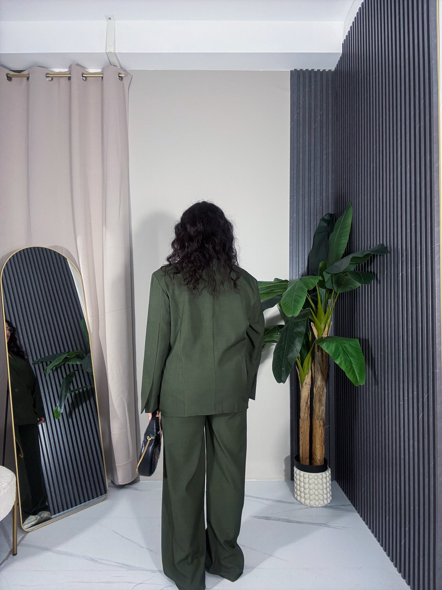 Tailleur Amanda verde