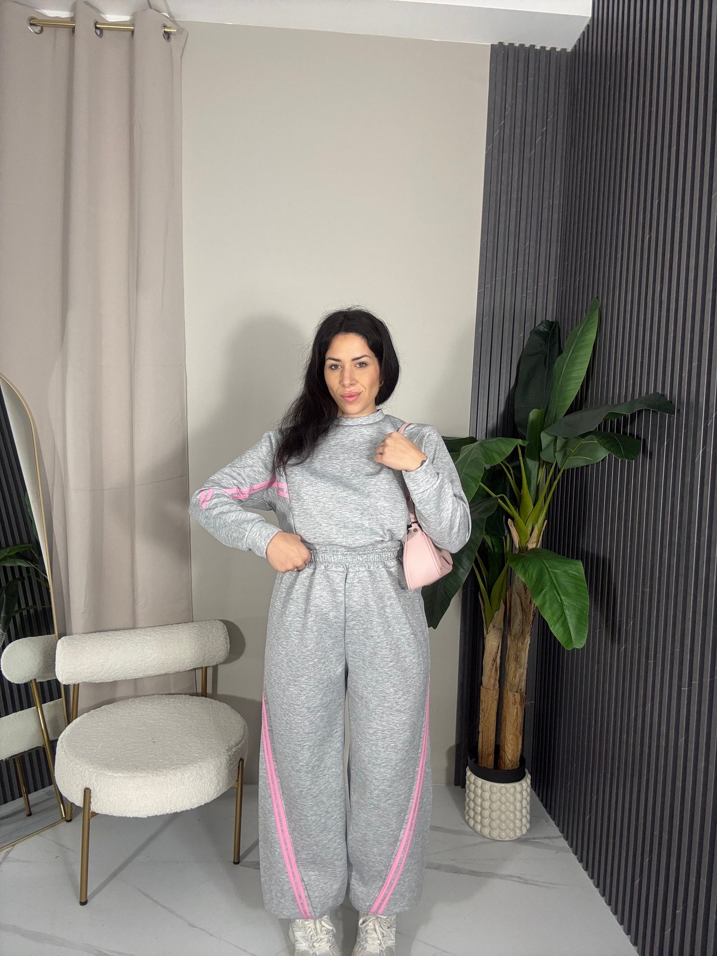 Completo tuta Street glow grigio