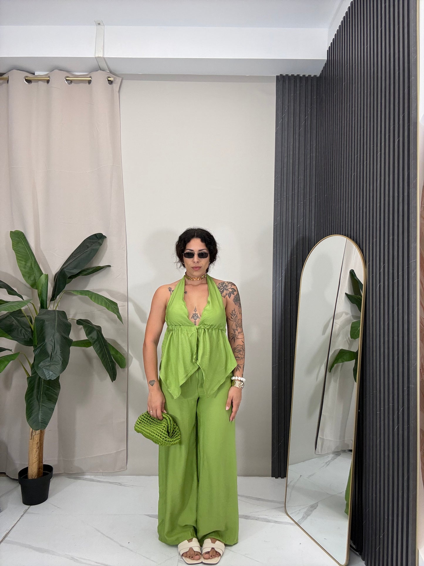Coordinato Emily verde