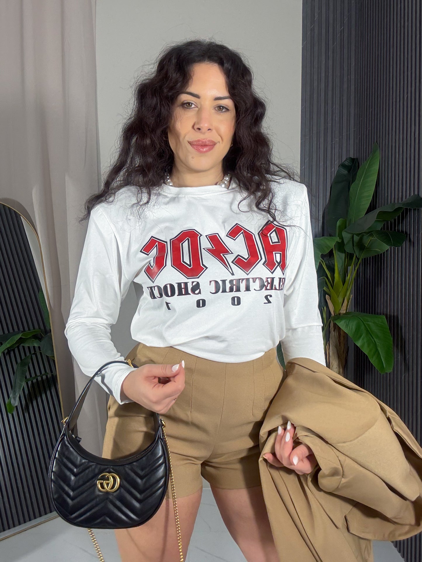 Tailleur pantaloncino 2 pezzi