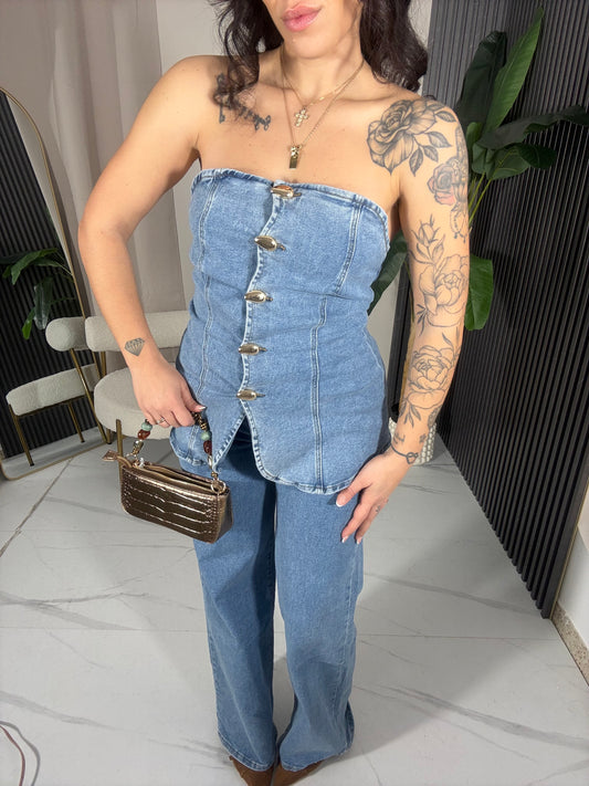 Completo denim Chic