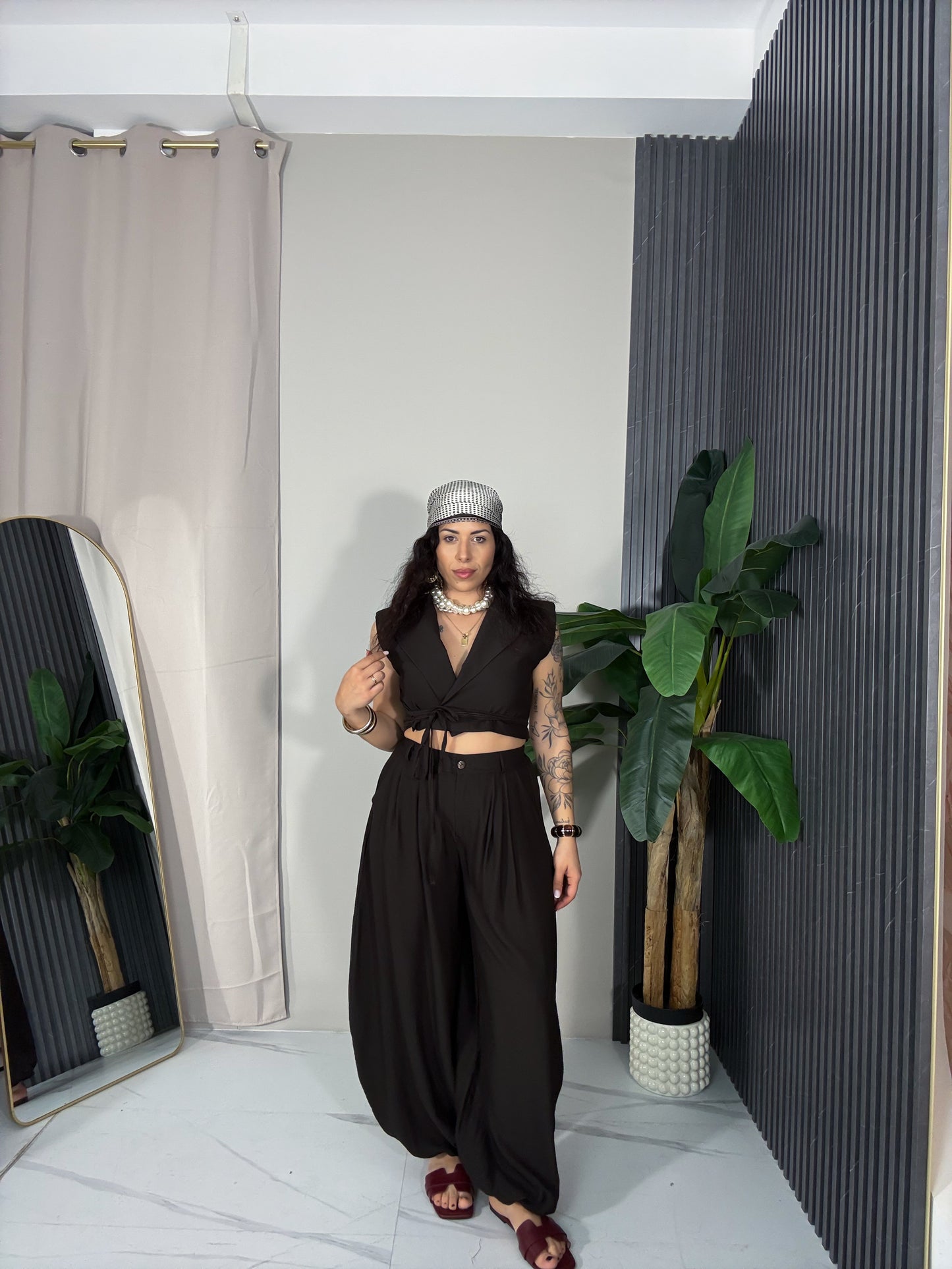 Coordinato COLETTE marrone