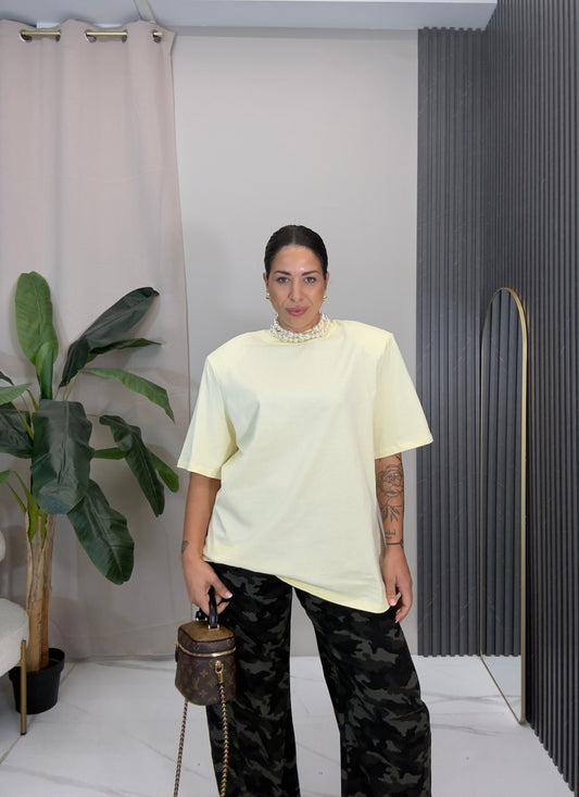 T-shirt Ama con spalline