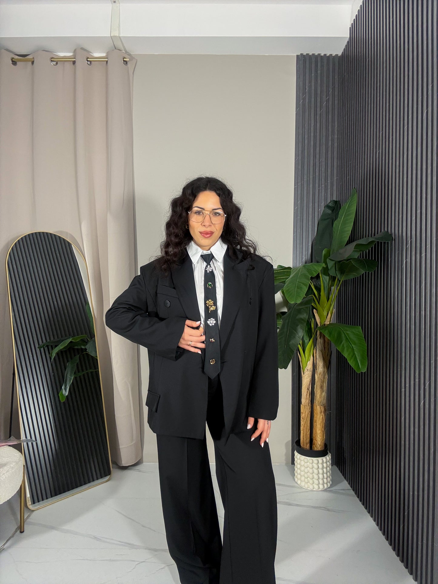 Tailleur Amanda nero