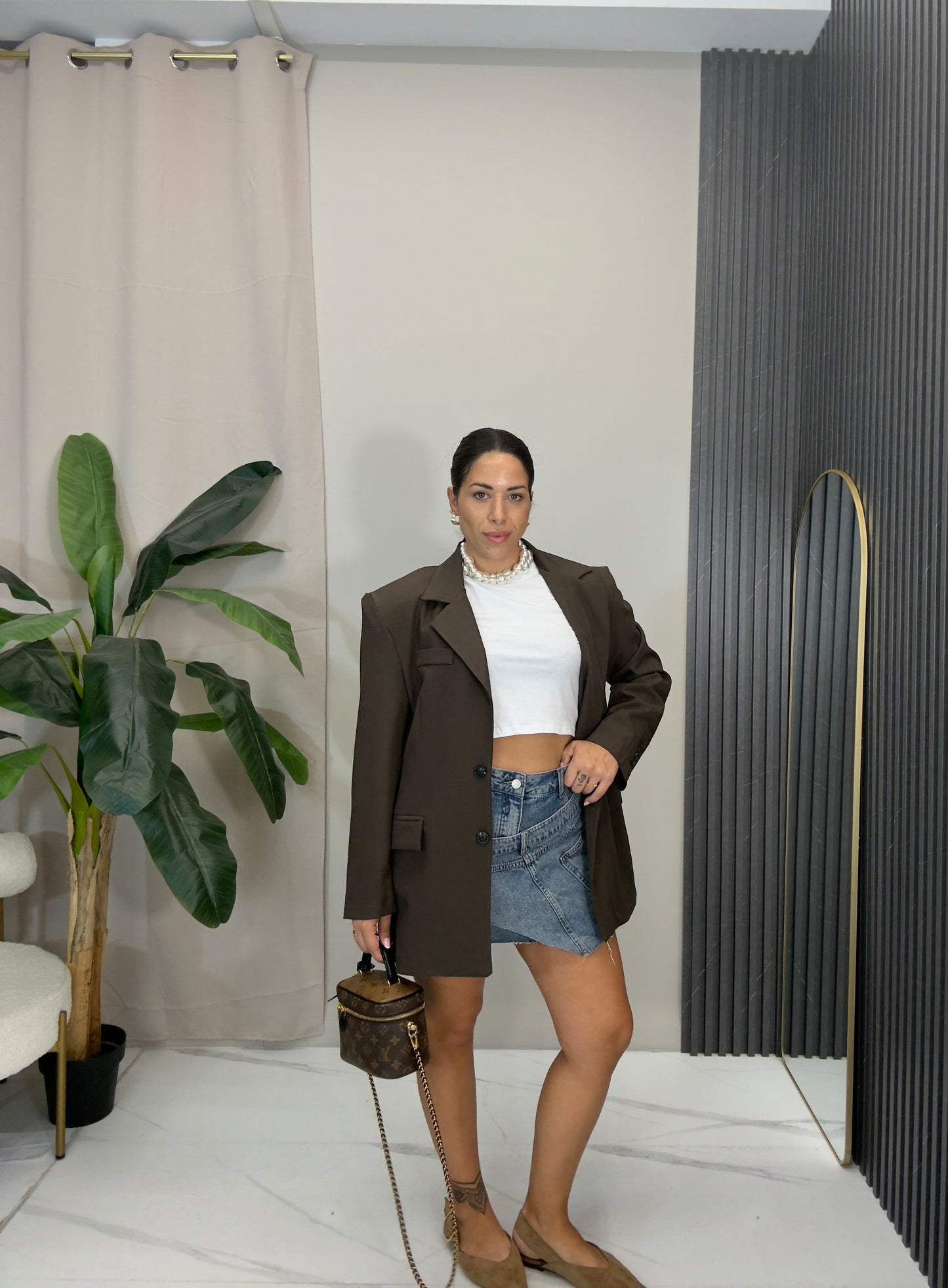 Blazer luxury marrone