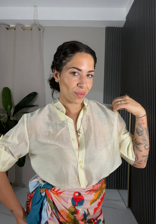 Camicia gialla