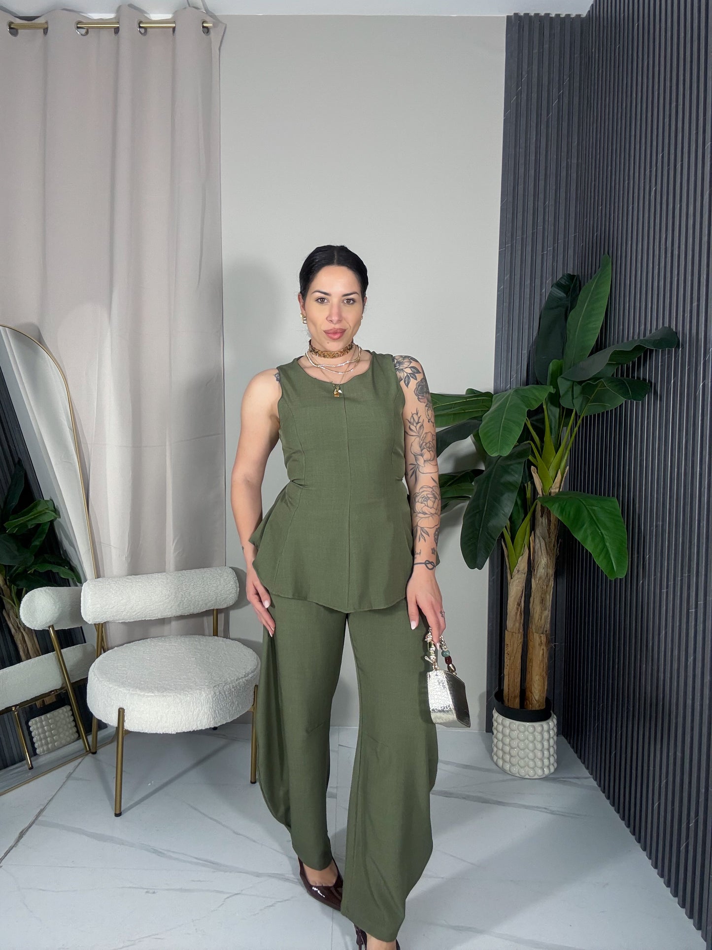 Completo Noelle verde