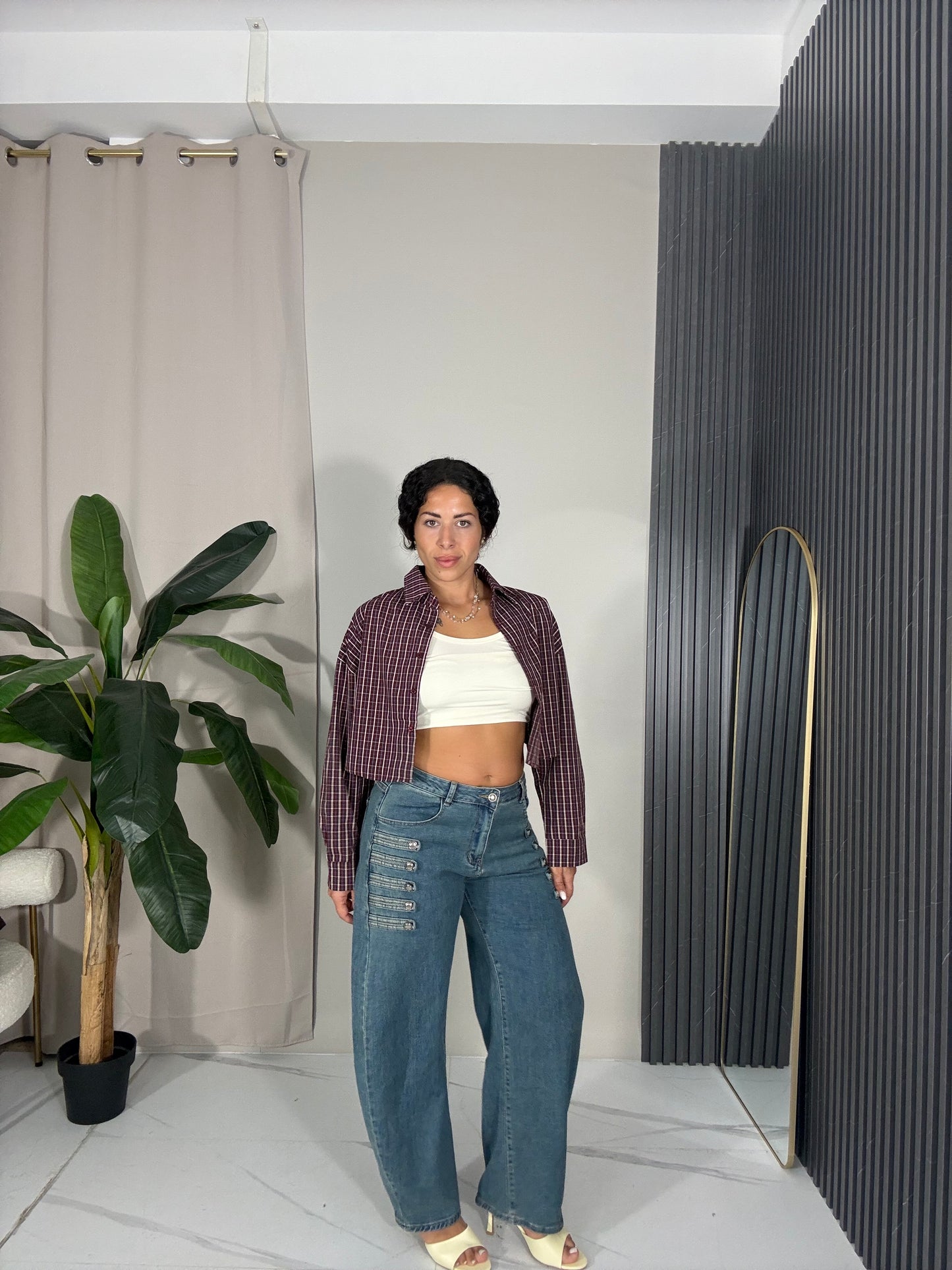 Jeans Balloon bottoni