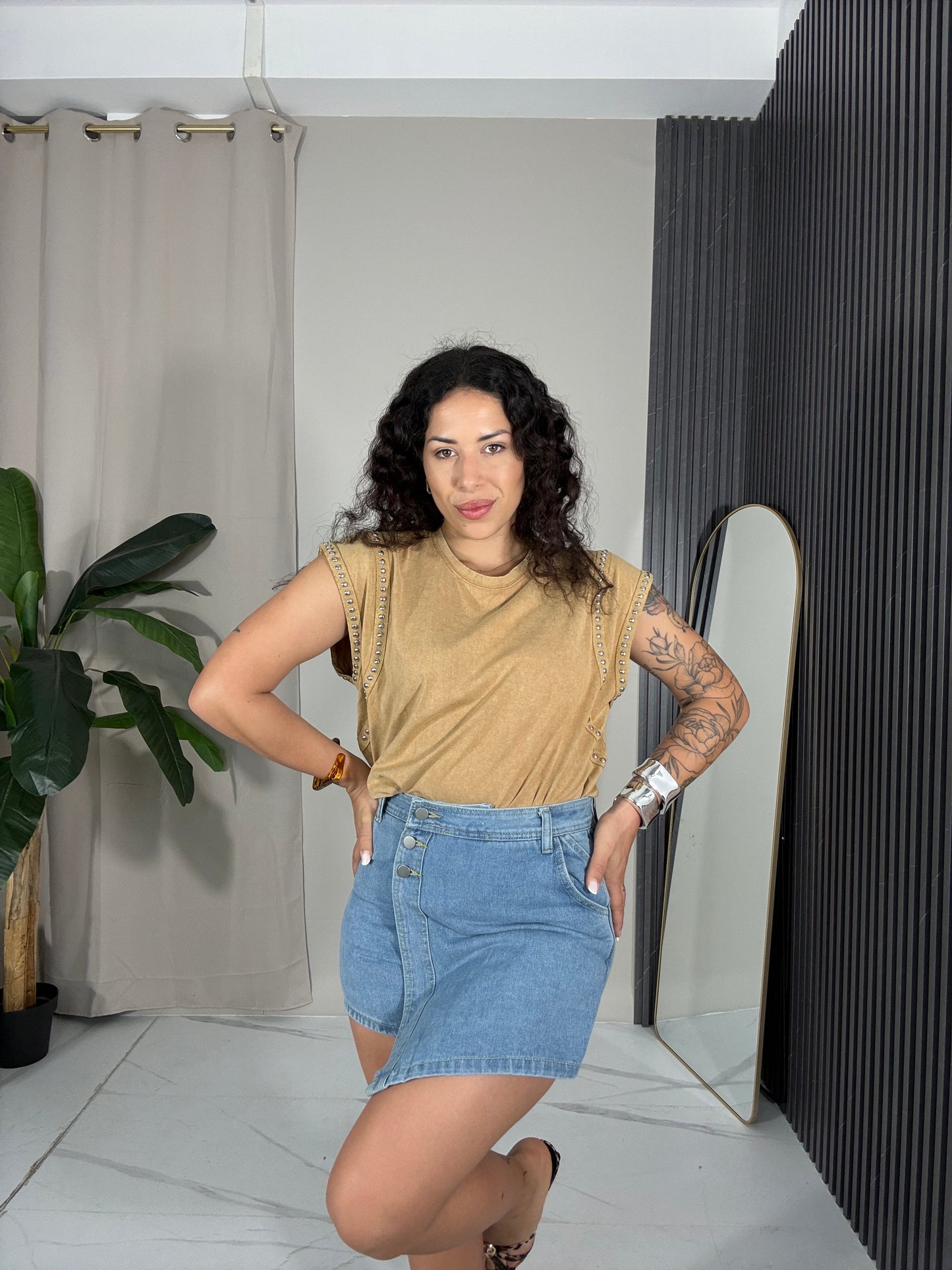 Pantaloncino Cecilia denim