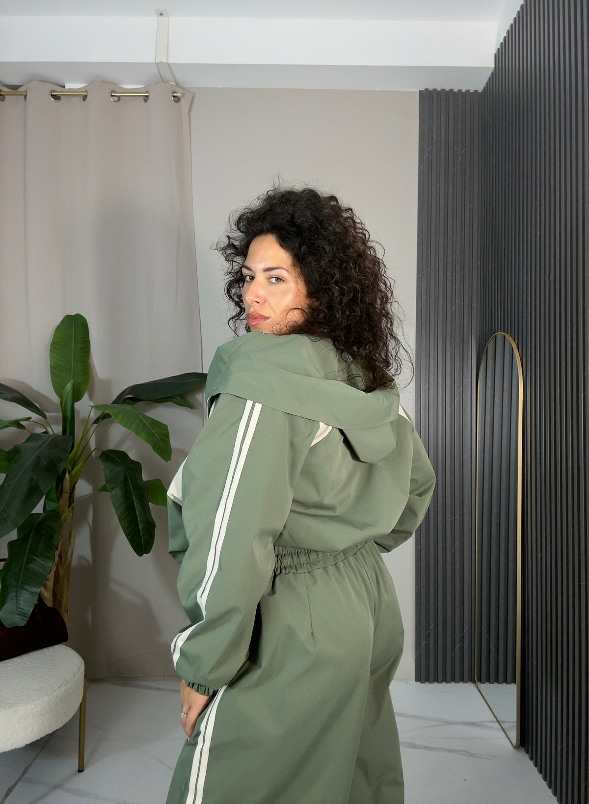 Coordinato tuta Desy verde