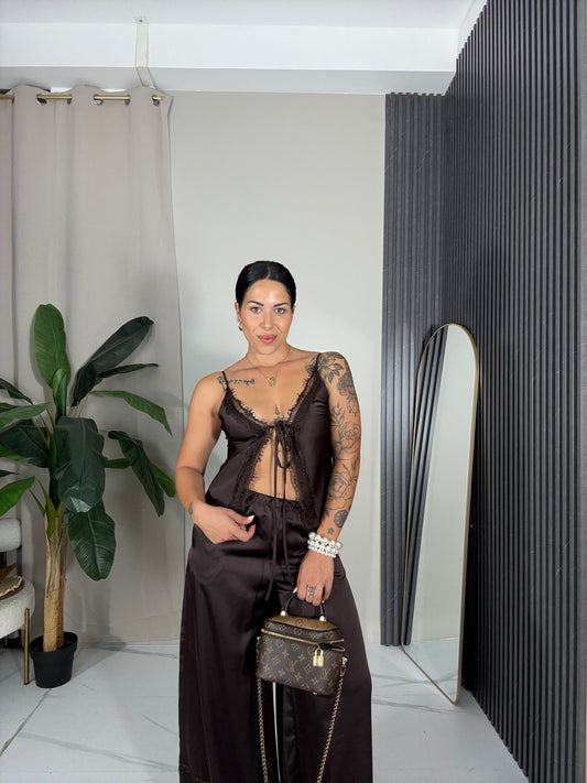 Coordinato KARMEN marrone