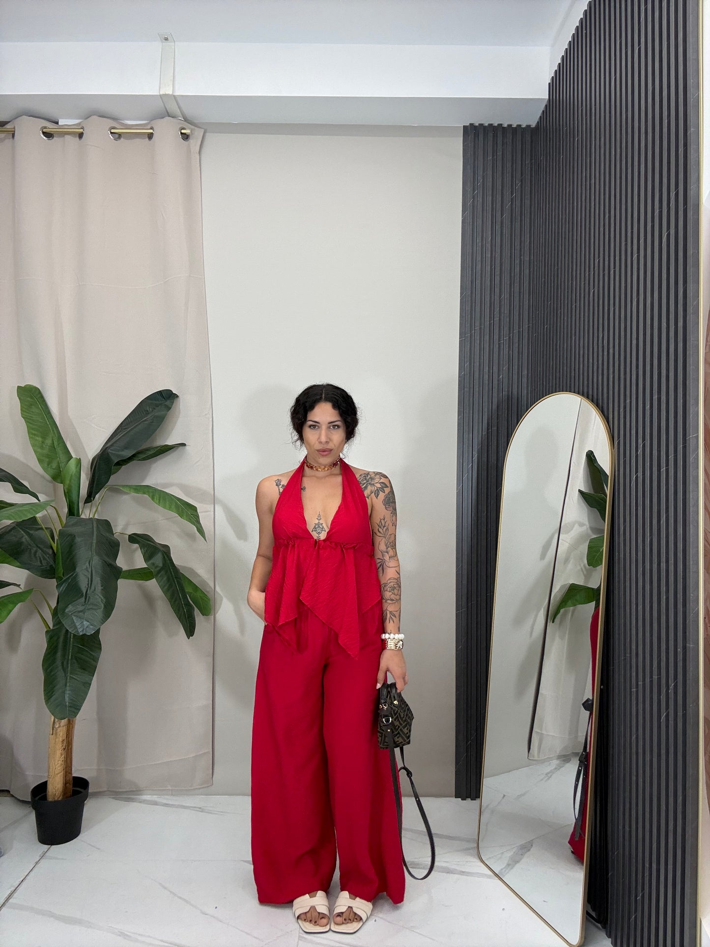 Coordinato Emily rosso