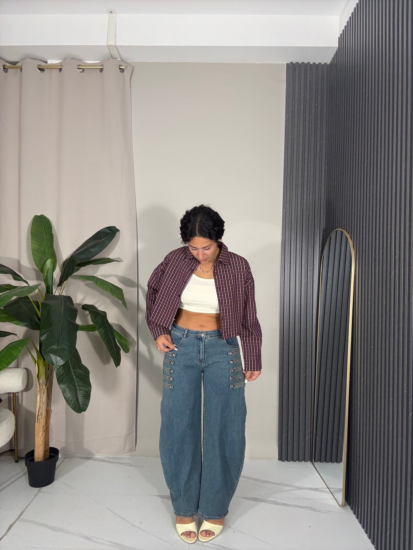 Jeans Balloon bottoni