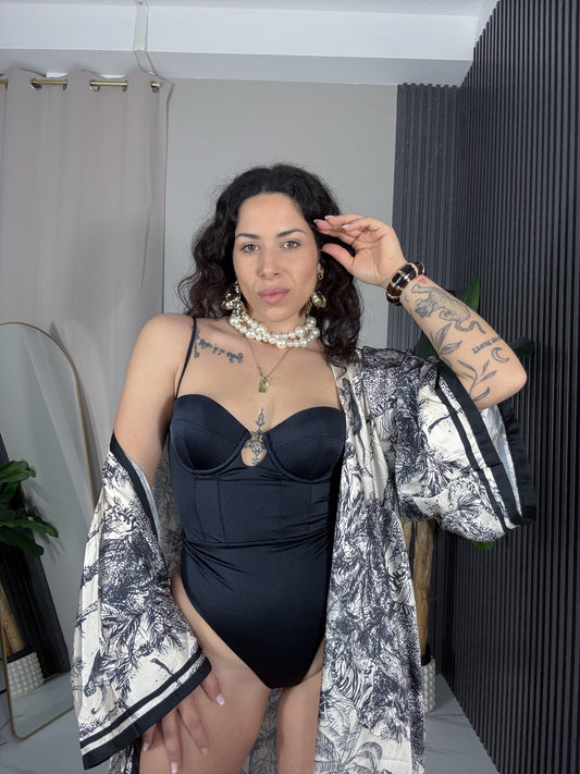 Matinée Rihanna lycra nero