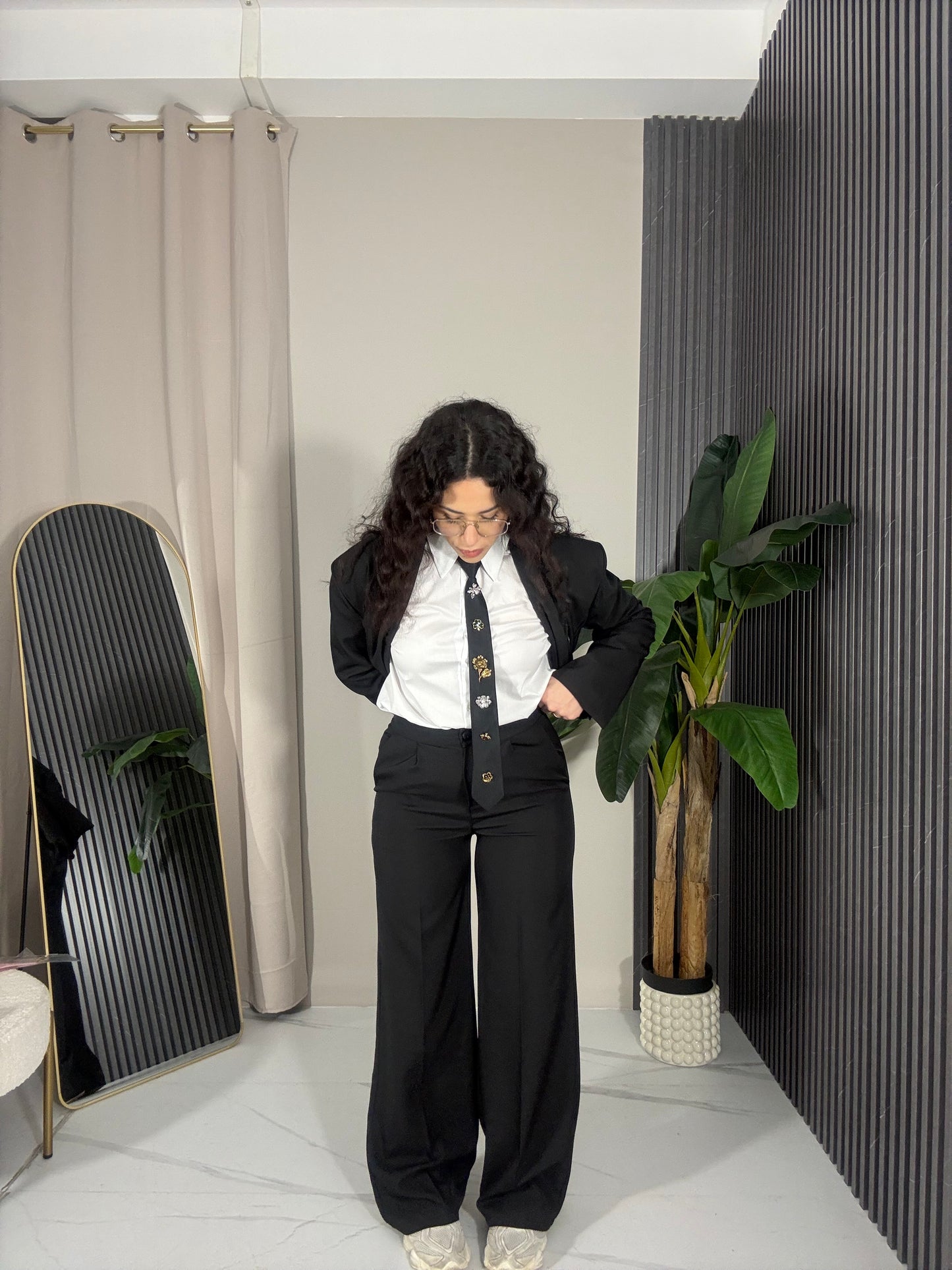 Tailleur Amanda nero