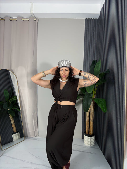 Coordinato COLETTE marrone