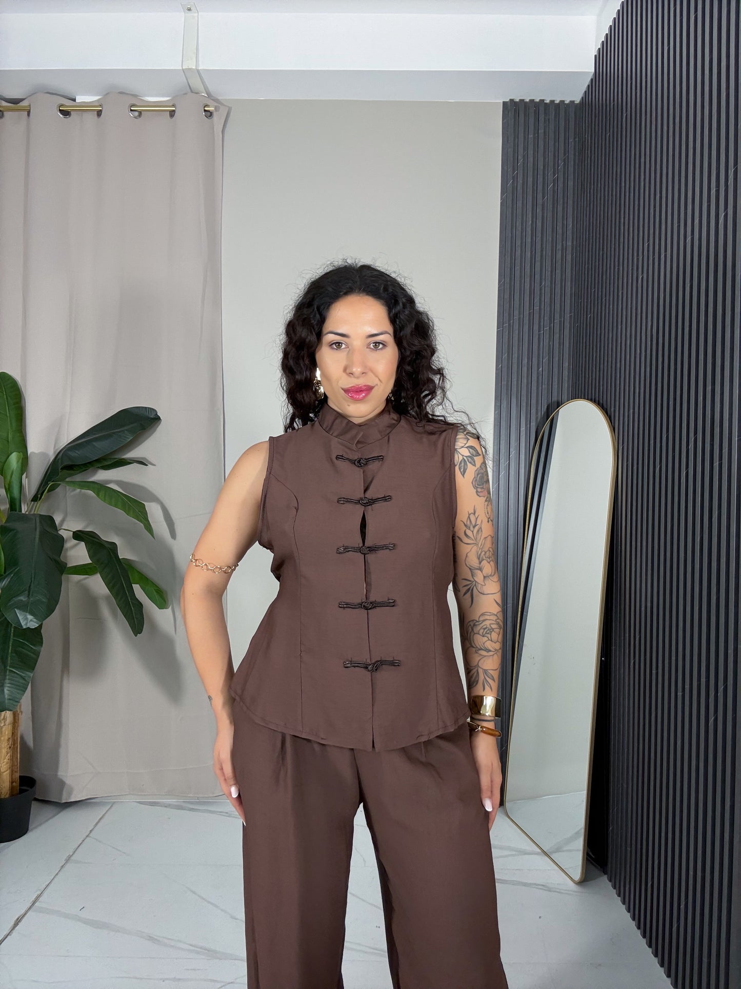 Coordinato Manuela marrone