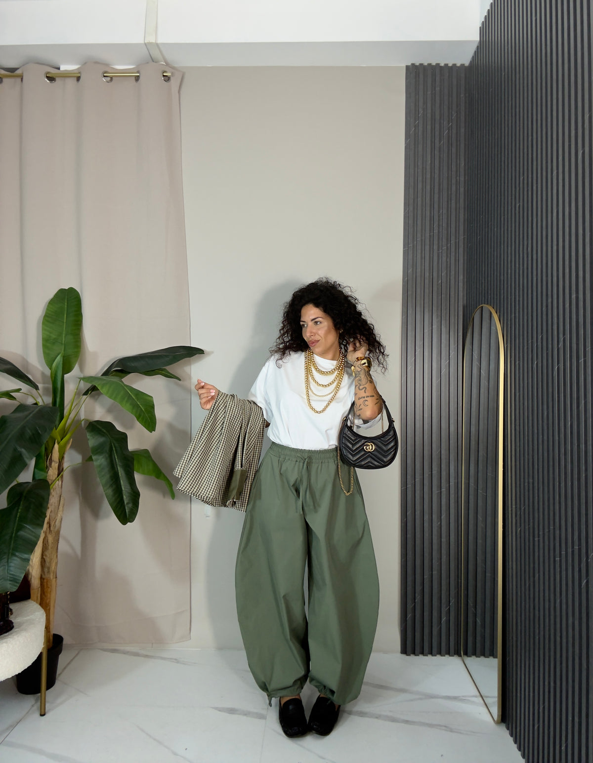 Pantalone Urban verde