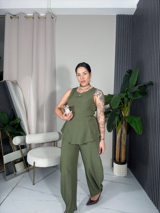 Completo Noelle verde